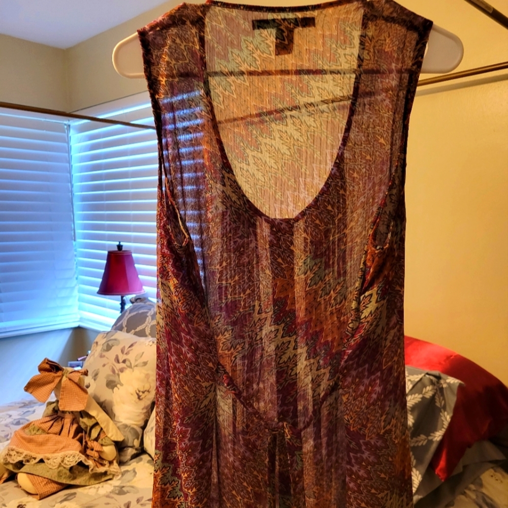 Sheer Summer dress topper!